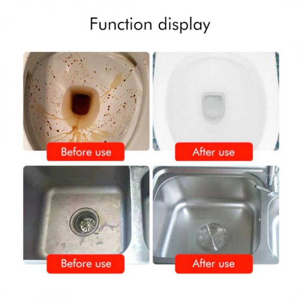 Quick Wash Sink & Drain Cleaner – Powerful Pipe Dredge & Deodorizer