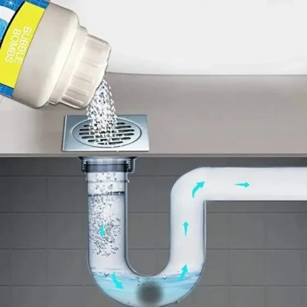 Quick Wash Sink & Drain Cleaner – Powerful Pipe Dredge & Deodorizer
