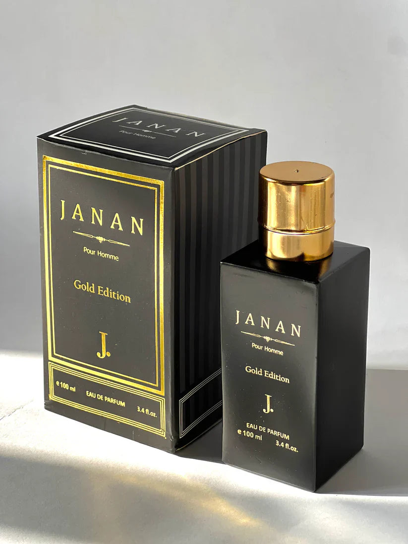 Buy 1 Get 1 Free: Pick Up 2 – J. Janan Gold Edition & Essence Pour Homme – A Luxurious Fragrance Duo