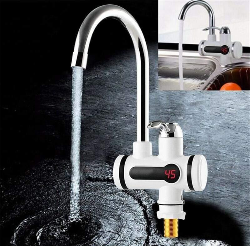 Instant Electric Faucet with Digital Display and Rapid Heating