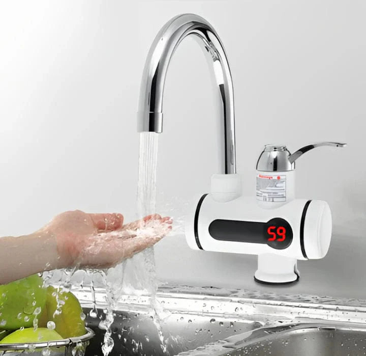 Instant Electric Faucet with Digital Display and Rapid Heating