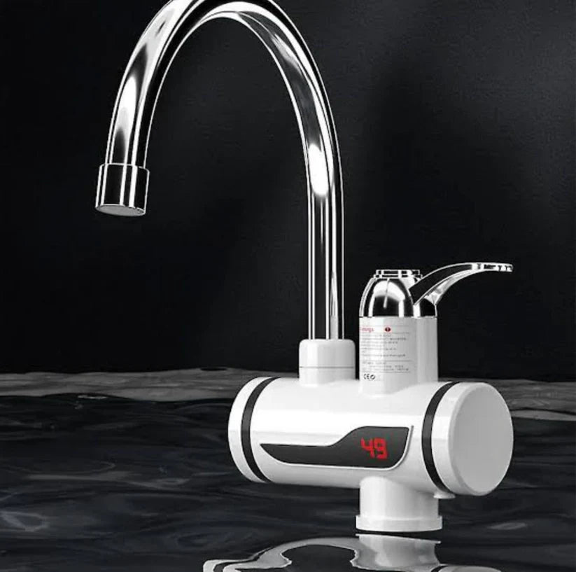 Instant Electric Faucet with Digital Display and Rapid Heating