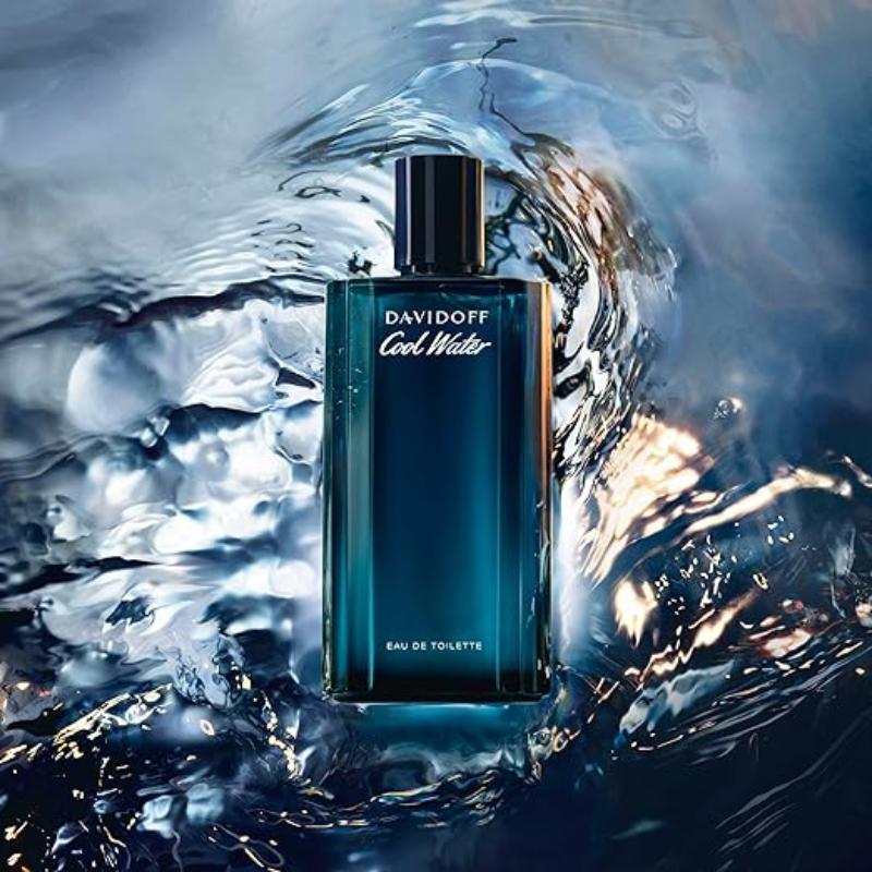 Davidoff Cool Water Eau de Toilette - 125ml | Refreshing Aquatic Scent for Men (MASTER COPY)