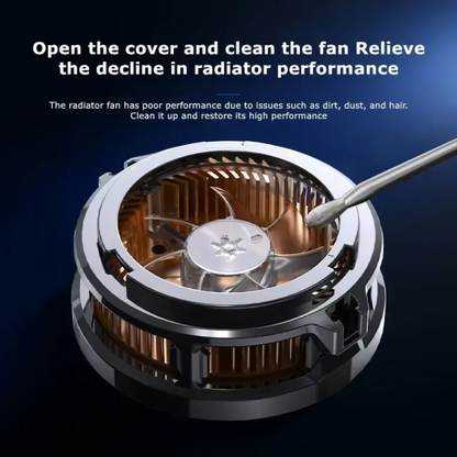 Memo CX07 Magnetic Mobile Cooling Fan – Radiator Heat Absorber for iPhone & Android